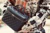 圖片 Chanel A80913 Cosmetic Pouch 小羊皮菱格紋手提化妝包 黑