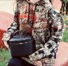 圖片 Chanel A80913 Cosmetic Pouch 小羊皮菱格紋手提化妝包 黑