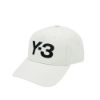 圖片 Y-3 帆布品牌刺繡黑Logo棒球帽(JP1144-白)
