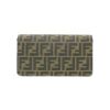 圖片 Fendi Baguette 緹花布肩背兩用包Woc(8M0498-咖)