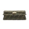 圖片 Fendi Baguette 緹花布肩背兩用包Woc(8M0498-咖)