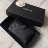 圖片 Chanel 黑銀綠外縫線絕版中夾
