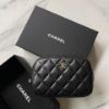 圖片 Chanel 黑金荔枝化妝包