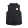 圖片 Canada Goose 再生輕量尼龍側拉鍊口袋立領背心-S(黑)