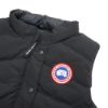 圖片 Canada Goose 再生輕量尼龍側拉鍊口袋立領背心-S(黑)