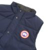 圖片 Canada Goose 再生輕量尼龍立領拉鍊背心(深藍)