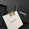 圖片 Chanel 24b 小金豆水鑽耳針