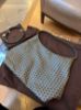 圖片 Moynat 經典 Hobo 帆布肩背包 32*27*15 cm Kaki /焦糖色