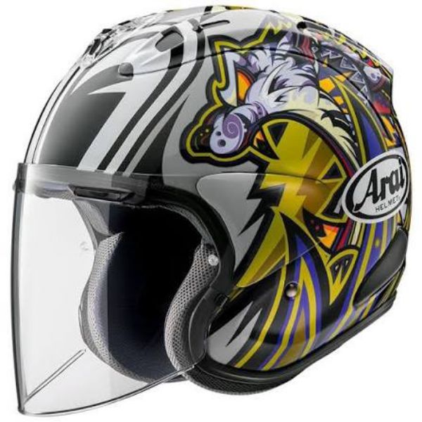 圖片 UPC騎士精品_台中店 ARAI VZ-RAM 彩繪款  NAKASUGA 4中須賀克行 安全帽 進口帽 半罩