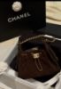 圖片 CHANEL 香奈兒 Mini 25 包 Jenny 同款 麂皮棕
