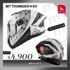 圖片 【台中硬了安全帽】MT Helmet Thunder4 雷神4 彩繪款