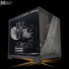 圖片 MiEN AMD R5-7500F RTX5060 遊戲電競黑色機殼米恩電腦主機