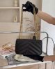 圖片 【YSL】LOULOU 小羊皮小號鏈條包 黑色