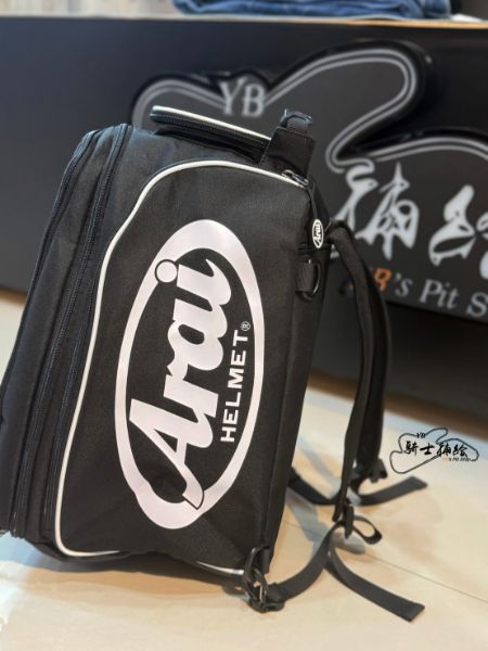 圖片 ARAI 原廠 後背包 加大容量 總代理 公司貨 可雙肩揹 安全帽 背包