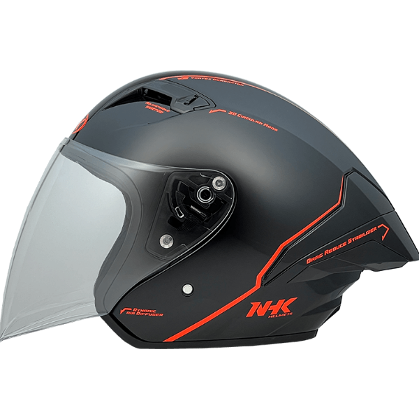 圖片 【台中硬了安全帽】NHK N2 MAX 黑耀 Project 彩繪款 新品 公司貨 含稅