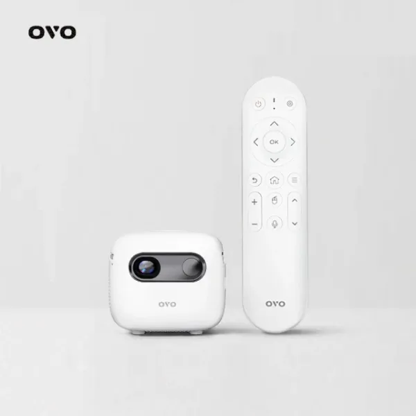 圖片 OVO 小蘋果智慧投影機 U1(PD快充 內建喇叭 百吋投影 