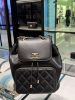 圖片 Chanel A93748 affinity Backpack 荔枝紋後背包 黑金鍊 