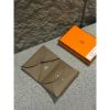 圖片 Hermes  Calvi Duo 大象灰 零錢包 卡包