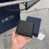 圖片 Dior迪奧黑滿版壓花零錢袋短夾