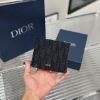 圖片 Dior迪奧經典黑色緹花零錢袋短夾