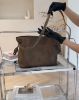 圖片 【LOEWE】FLAMENCO 中號福袋包 深棕色