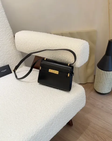 圖片 【YSL】MANHATTAN BOX迷你曼哈頓包 黑色