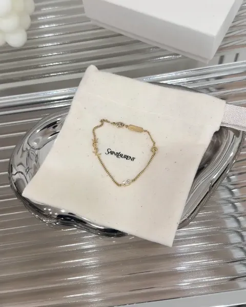 圖片 【YSL】OPYUM 手鍊 金色