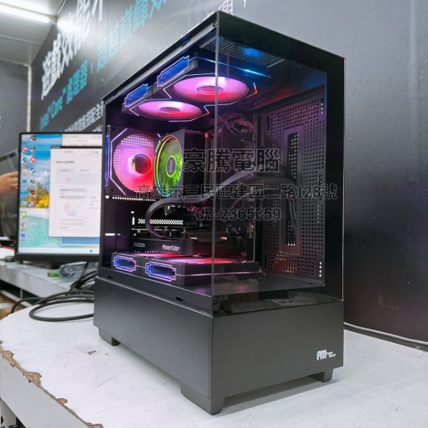 圖片 萌兔34號 AMD R7 7700 MPK 獨顯 RX9060XT 16G 遊戲主機 2K 3A 電競