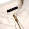 圖片 Louis Vuitton 展示品 刺繡logo立領羊毛拉鍊外套#XXL (米白)