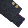 圖片 Chanel 展示品 藍紅金鑲邊復古V領金釦外套#38(黑)