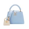 圖片 Louis Vuitton 展示品 Capucine BB 粒面牛皮手提斜背包(M24575-糖果藍)