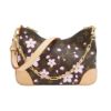 圖片 Louis Vuitton 展示品 Boulogne PM 櫻花圖案帆布手提/斜背包(M13265-咖)