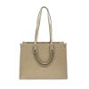 圖片 Louis Vuitton 展示品 OnTheGo MM 壓花牛皮手提肩背二用包(M45607-米)