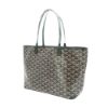 圖片 Goyard Artois PM 帆布拉鍊肩背托特包(黑)