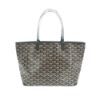 圖片 Goyard Artois PM 帆布拉鍊肩背托特包(黑)