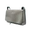 圖片 Goyard Cafetien MM 帆布穿釦斜背郵差包(黑)