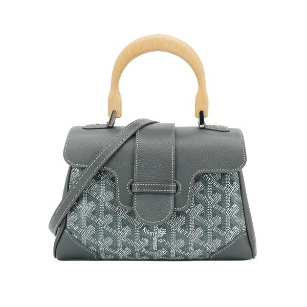 圖片 Goyard Saigon Mini 手提兩用包(灰)