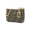圖片 Fendi Baguette 緹花布迷你手提包(8M0535-咖)