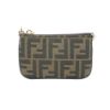 圖片 Fendi Baguette 緹花布迷你手提包(8M0535-咖)