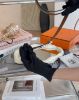 圖片 【HERMES】H銀扣雙面皮帶 3.2CM 光滑面黑色/粒面棕色