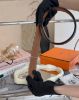圖片 【HERMES】H銀扣雙面皮帶 3.2CM 光滑面黑色/粒面棕色