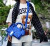 圖片 巴黎世家 Balenciaga 300295 Mini City 迷你小扣 機車包 4315 亮藍