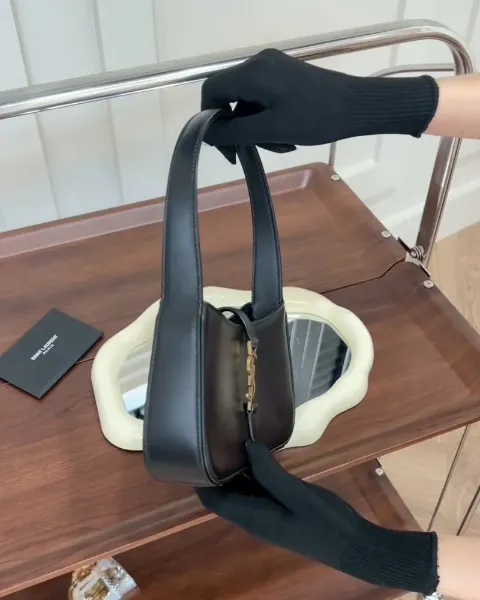 圖片 【YSL】LE5A7 迷你腋下包 HOBO 黑色