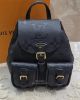 圖片 Louis Vuitton Backup 黑色壓紋後背包 M47072