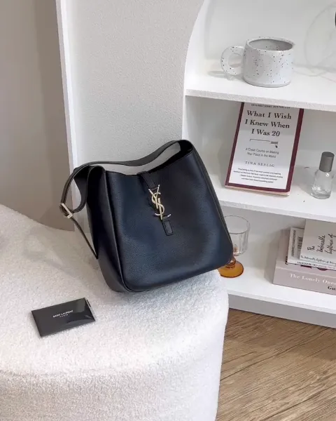圖片 【YSL】LE 5À7 小號 HOBO 黑金