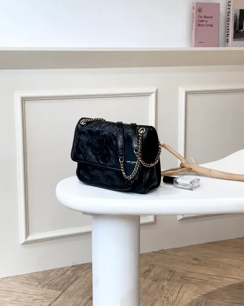 圖片 【YSL】NIKI 皮革中號 鏈條包
