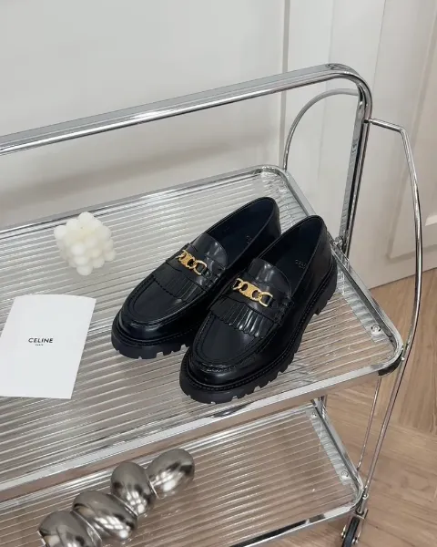圖片 【CELINE】凱旋門樂福鞋 黑色
