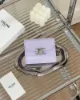 圖片 【CELINE】凱旋門短夾 淡紫色銀扣