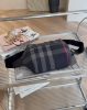 圖片 【BURBERRY】SONNY 經典格紋腰包 藍色