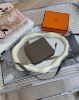 圖片 【HERMES】絲巾短夾 大象灰 自由之城